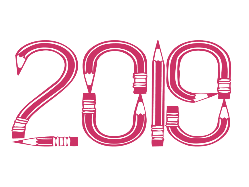 2019 New Year Text