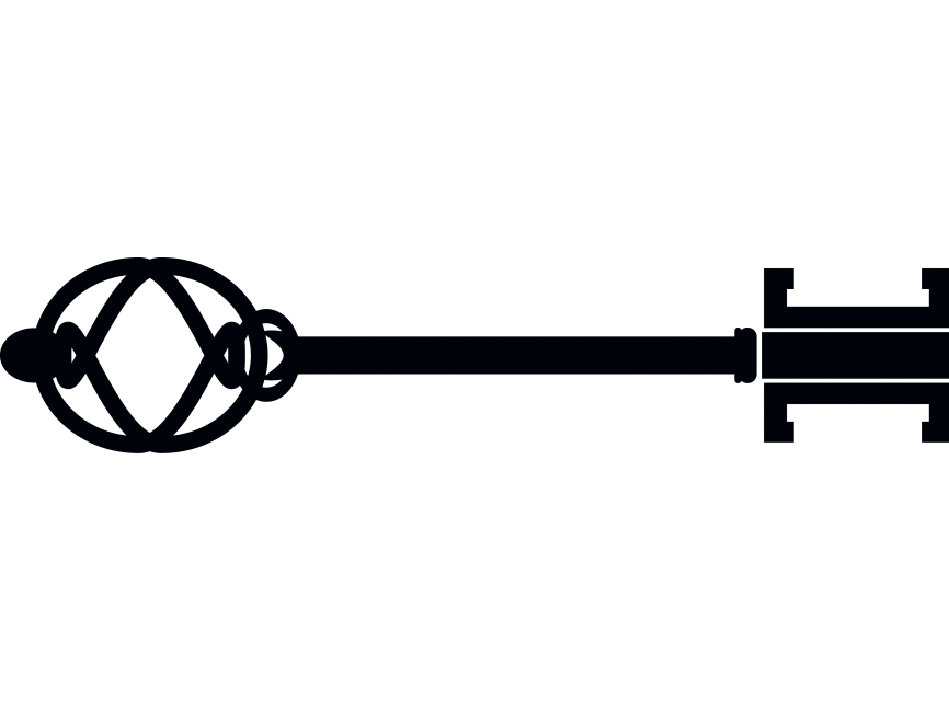 Antique Keys Silhouette