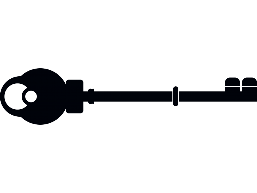 Antique Keys Silhouette