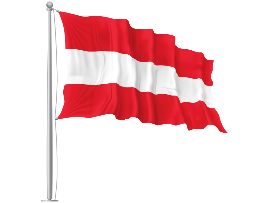 Austria Waving Flag