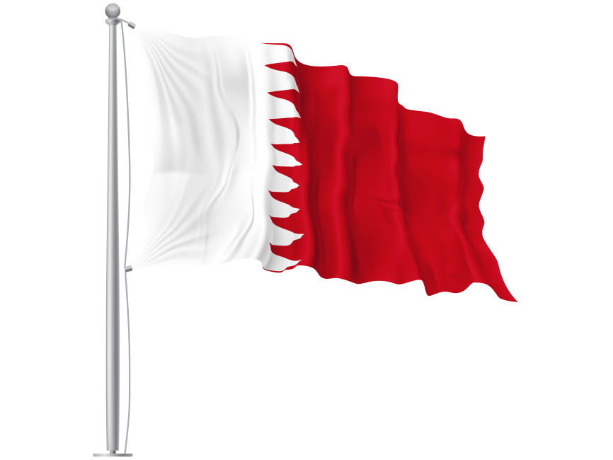 Bahrain Waving Flag