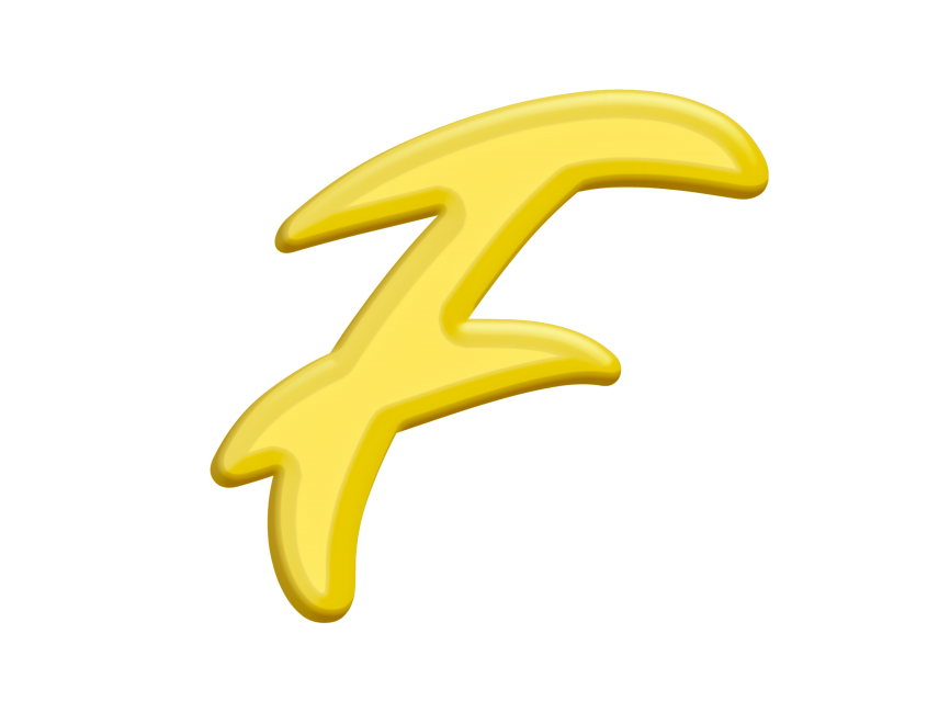 Banana Style Letter F