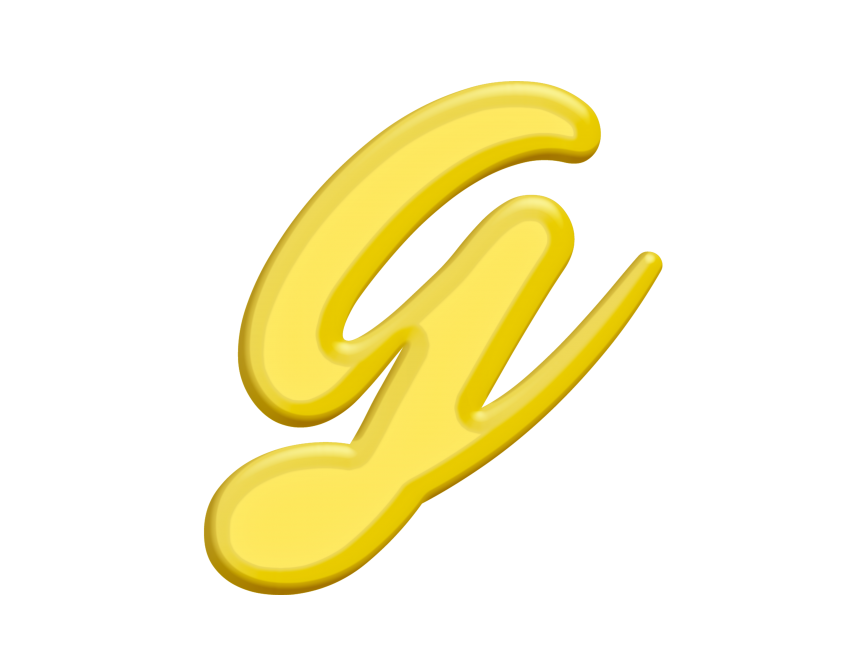 Banana Style Letter G