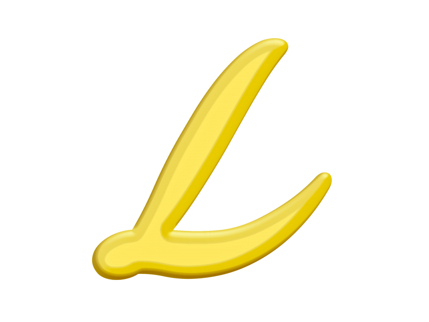 Banana Style Letter L
