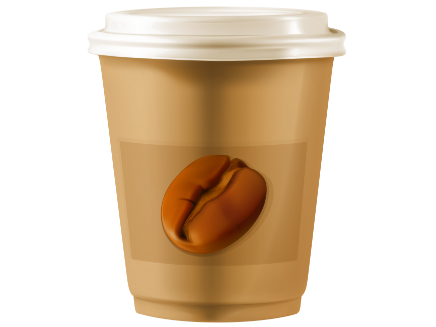 Brown Coffee Cup