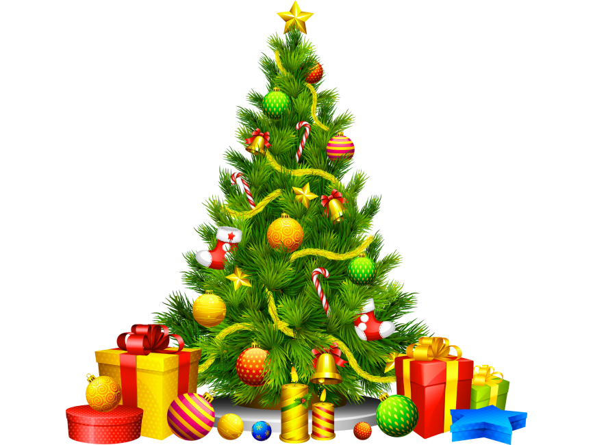 Christmas Tree with Gifts