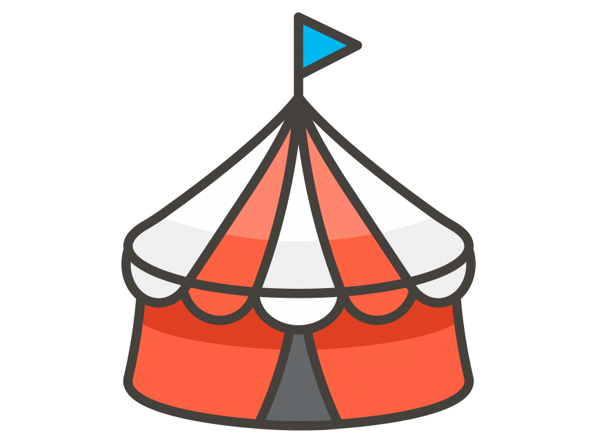 Circus Tent Emoji Icon