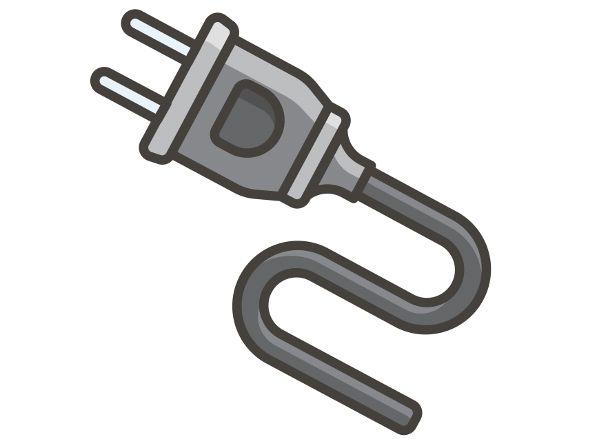 Electric Plug Emoji Icon