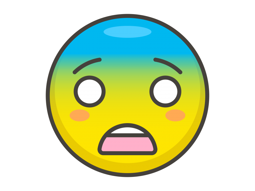 Fearful Face Emoji