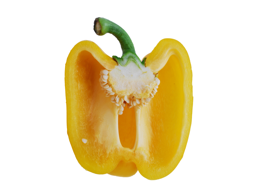 Half Yellow Pepper