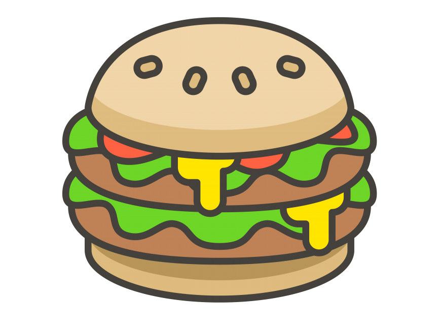 Hamburger Emoji Icon