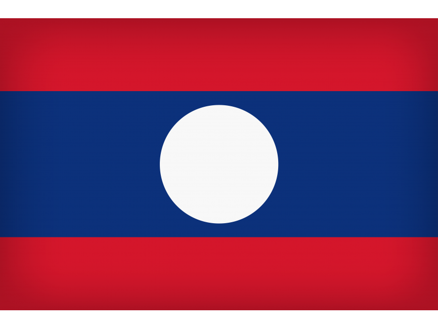 Laos Large Flag