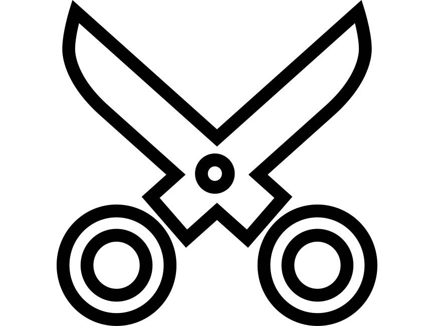 Scissors Line Icon