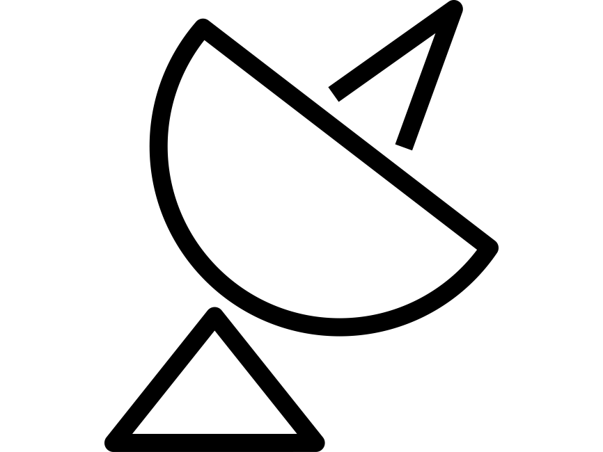 Satellite Line Icon
