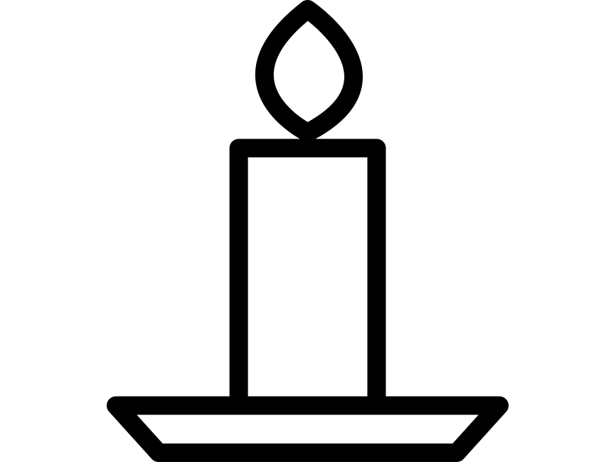 Candle Line Icon