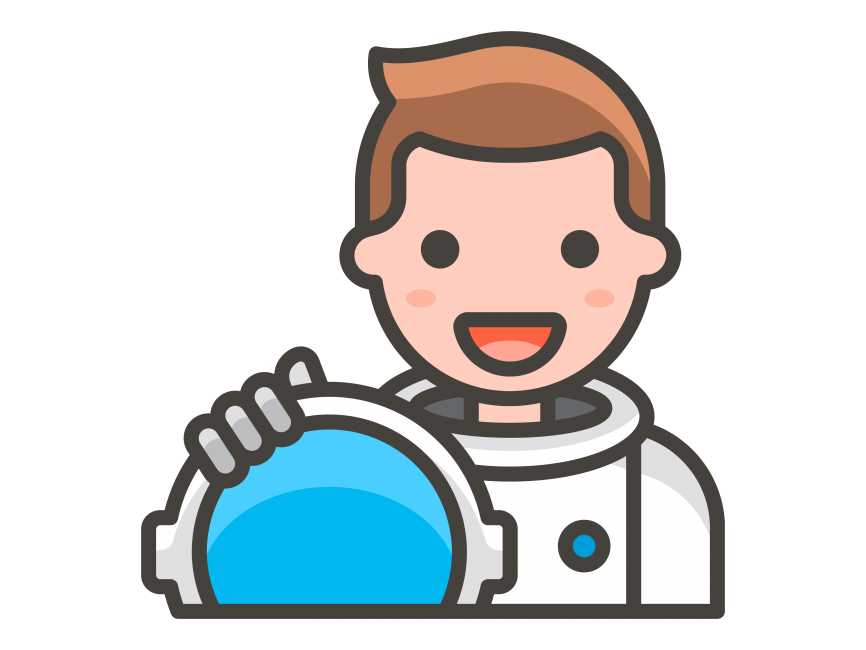 Man Astronaut Emoji