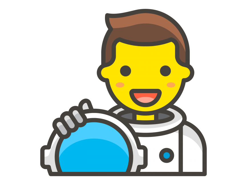 Man Astronaut Emoji