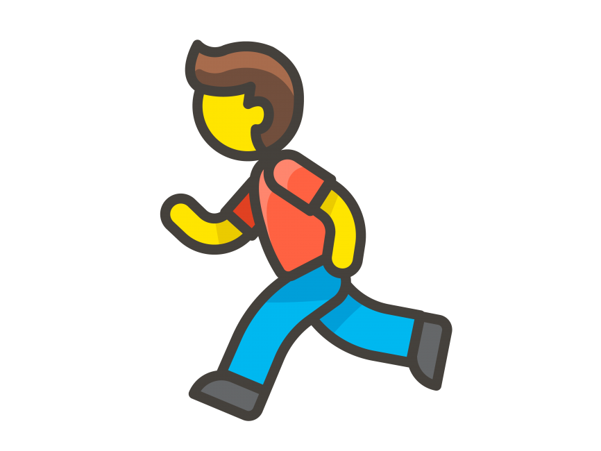 Man Running Emoji