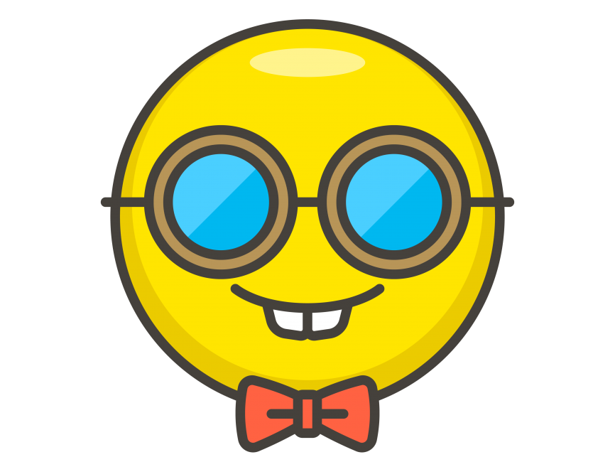 Nerd Face emoji