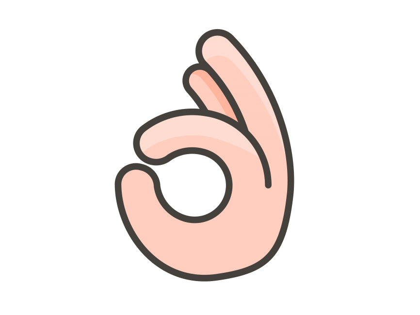 OK Hand Emoji