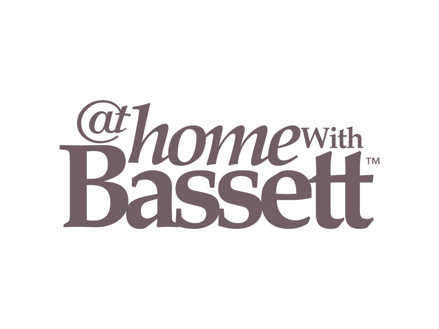 At Home With Bassett   Logo