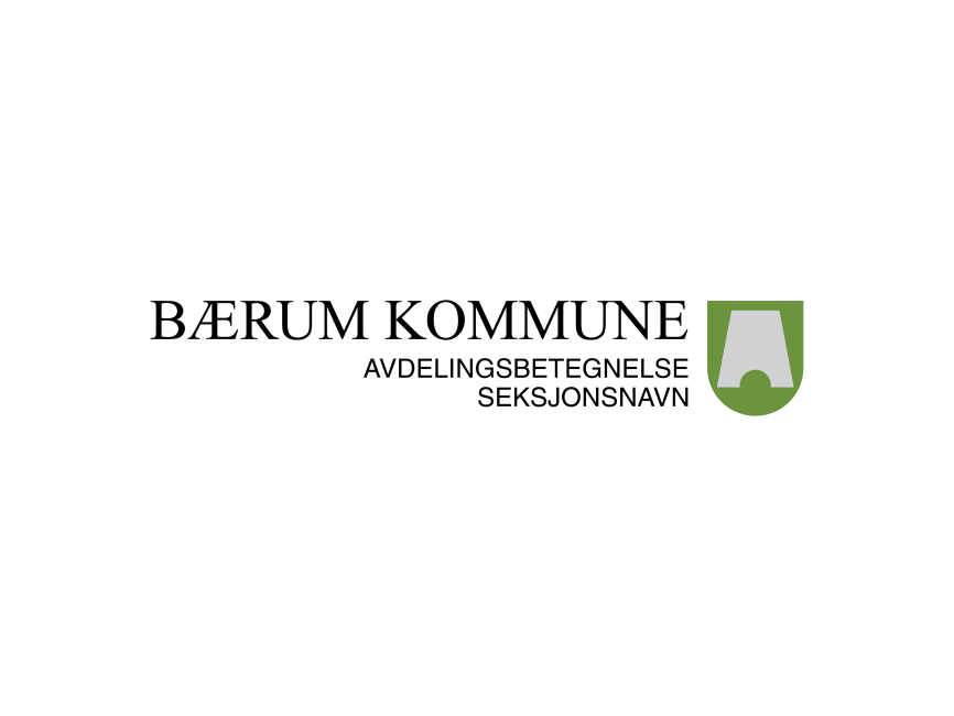 Baerum kommune   Logo