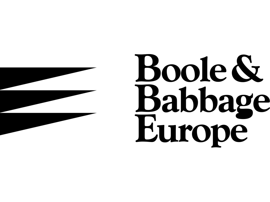 BOOLE &# 8; BABBAGE EUROPE Logo