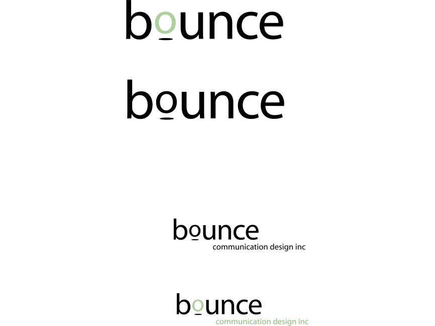 Bounce Communication Design inc Logo