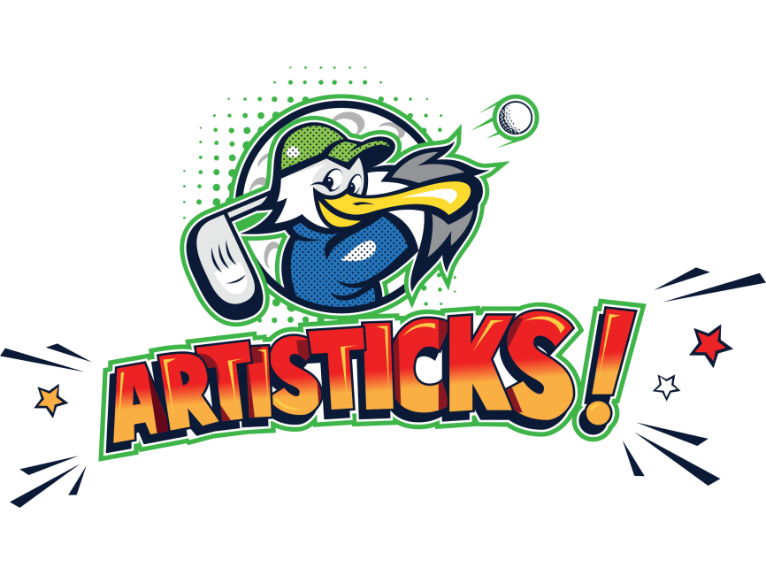 Artisticks! Golf Logo