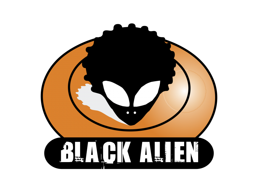 Black Alien Logo