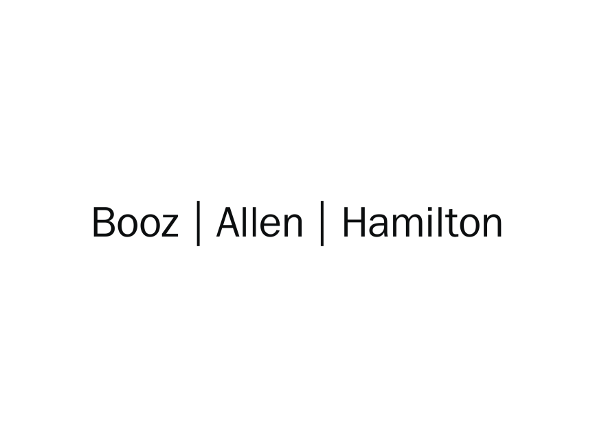 Booz Allen Hamilton   Logo
