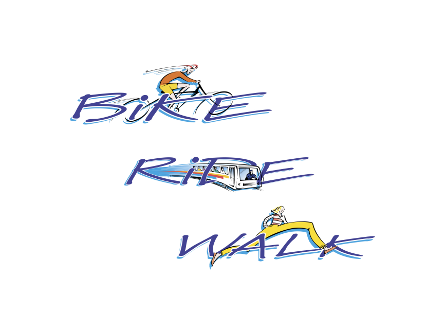 Bike Ride Walk Logo