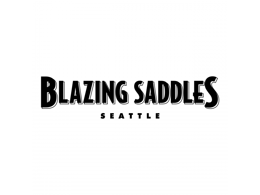Blazing Saddles Logo
