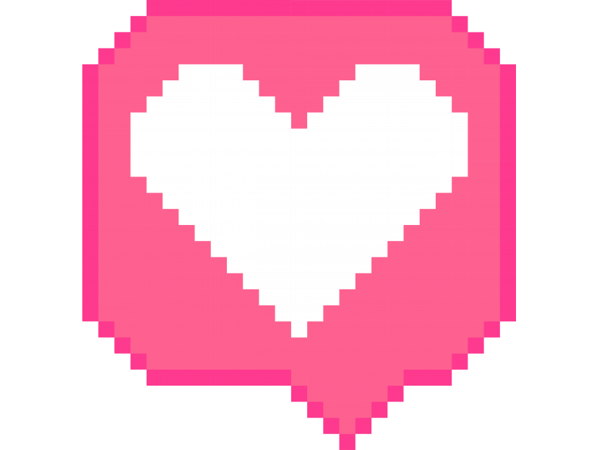 Pixel Art Social Media