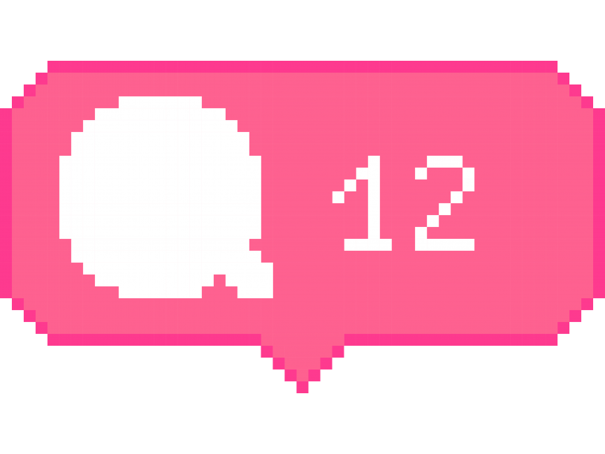 Pixel Art Social Media