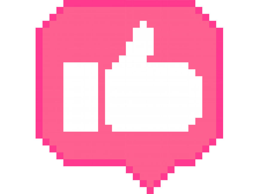 Pixel Art Social Media