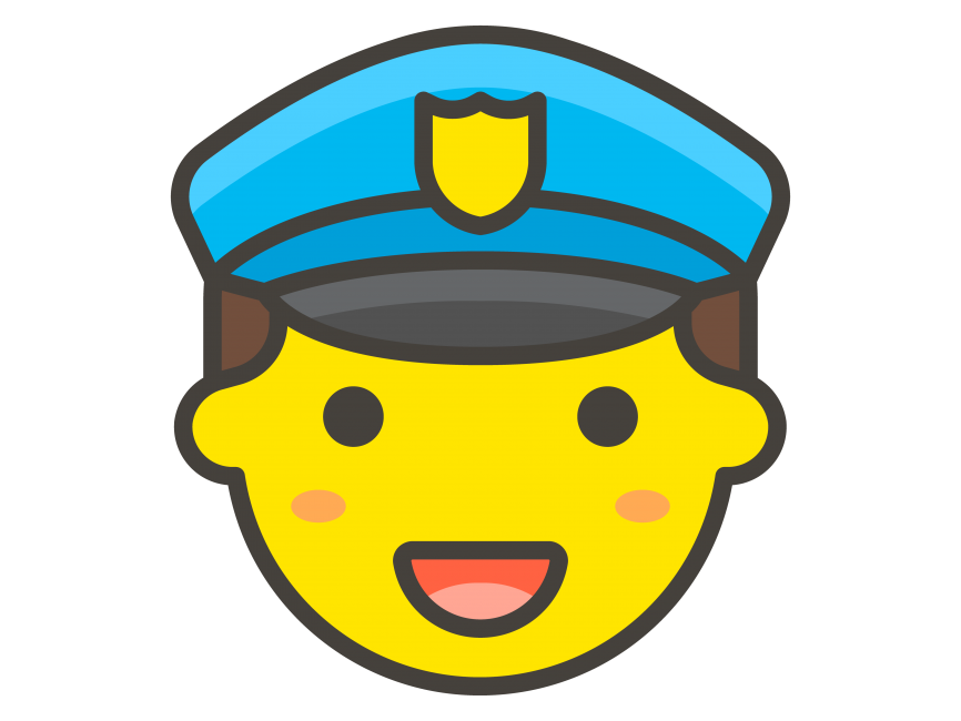 Police Man Officer Emoji