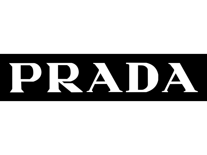 prada logo transparent