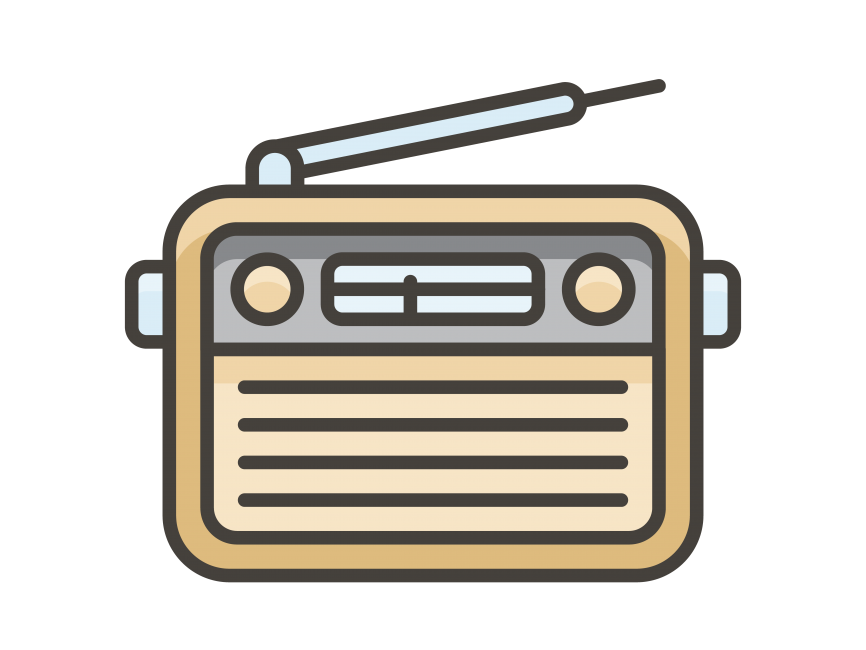 Radio Emoji Icon