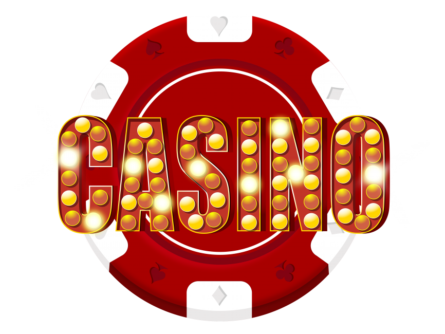 Red Casino Chip Decoration
