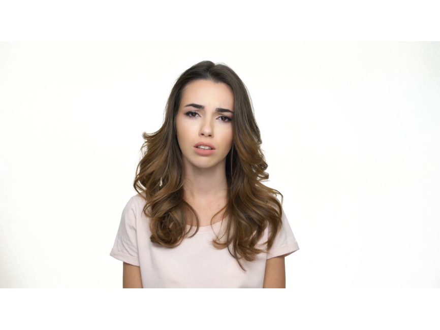 Sad Young Girl