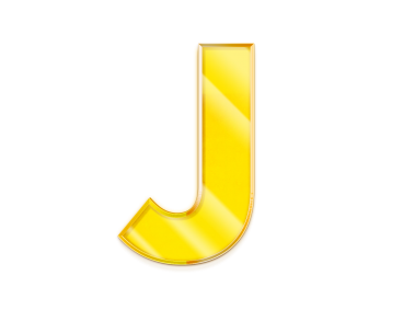 3D Letter J