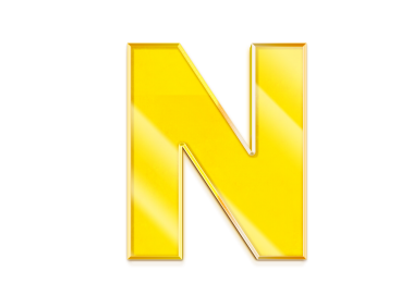 3D Letter N