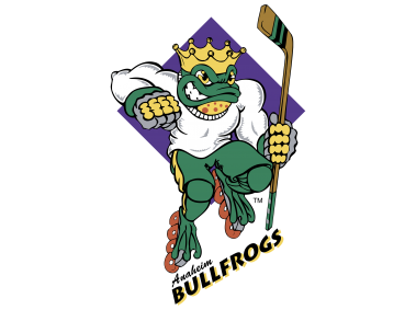 Anaheim Bullfrogs Logo