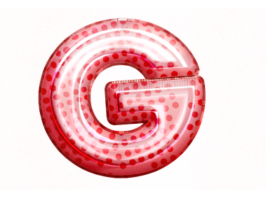 Balloon Style Letter G