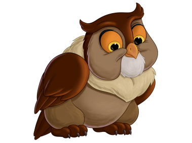 Bambi Friend Owl