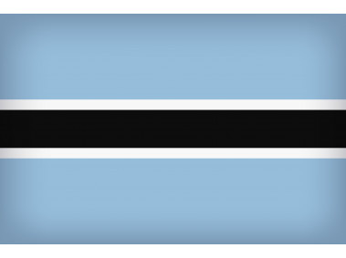 Botswana Large Flag