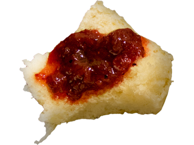 Bread with Strawberry Jam
