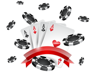 Casino Chips and Cards Decoration