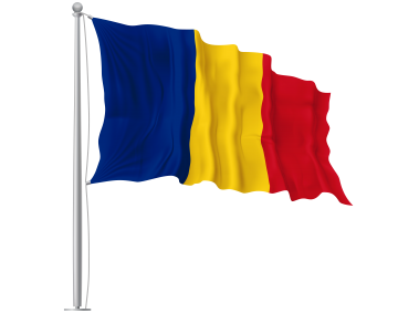 Chad Waving Flag